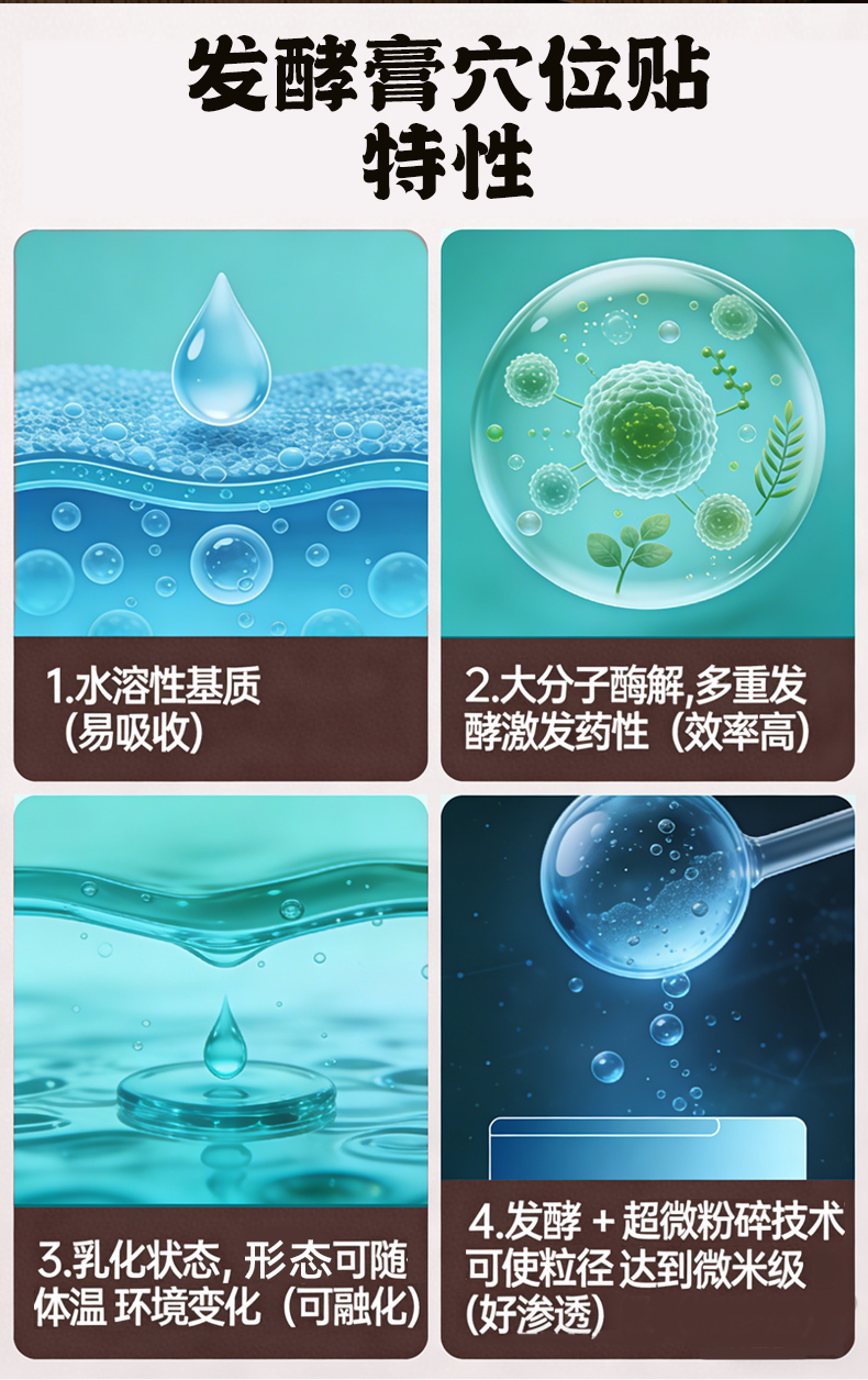 发酵膏药贴
