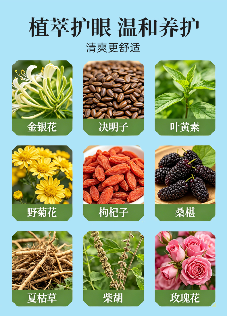 金花决明子舒目保健精油