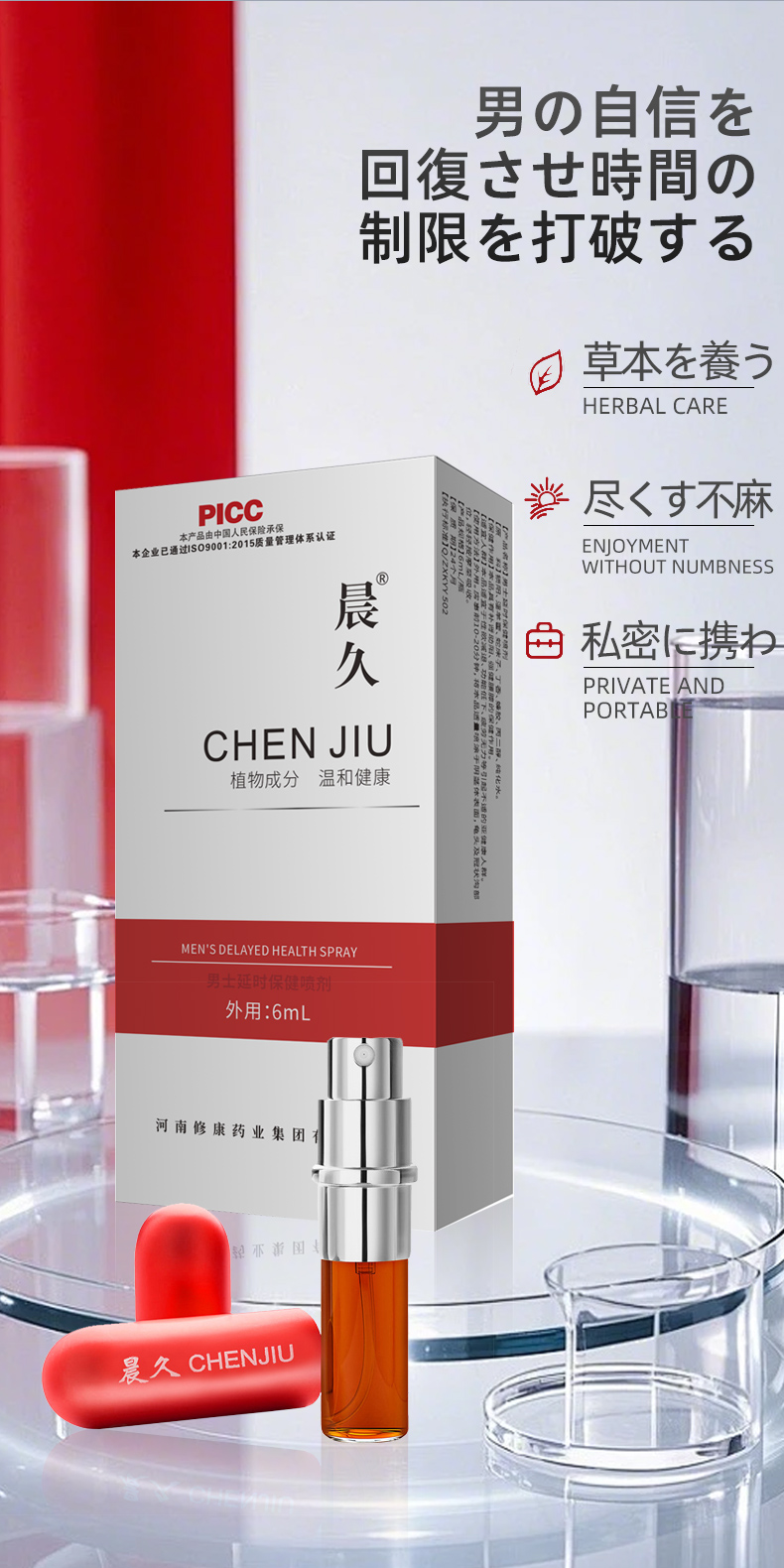 男士延时保健喷剂
